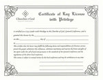 Lay License with Privilege Certificate